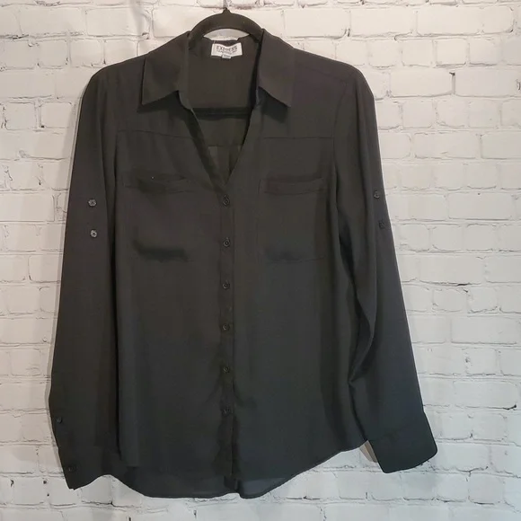 Express black portofino shirt size M - Picture 1 of 9